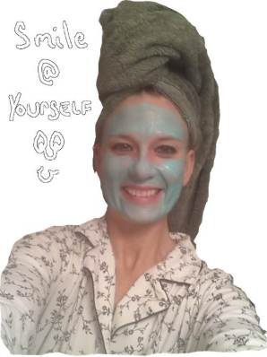 These facial masks feel so good!  This one feels cooling on your face...a little mini-spa experience does a body good:).